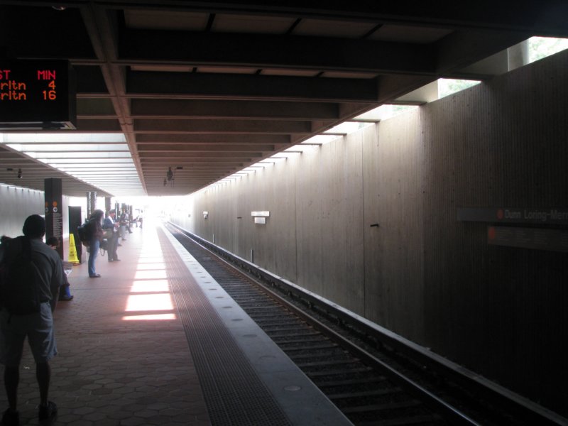 metro train station